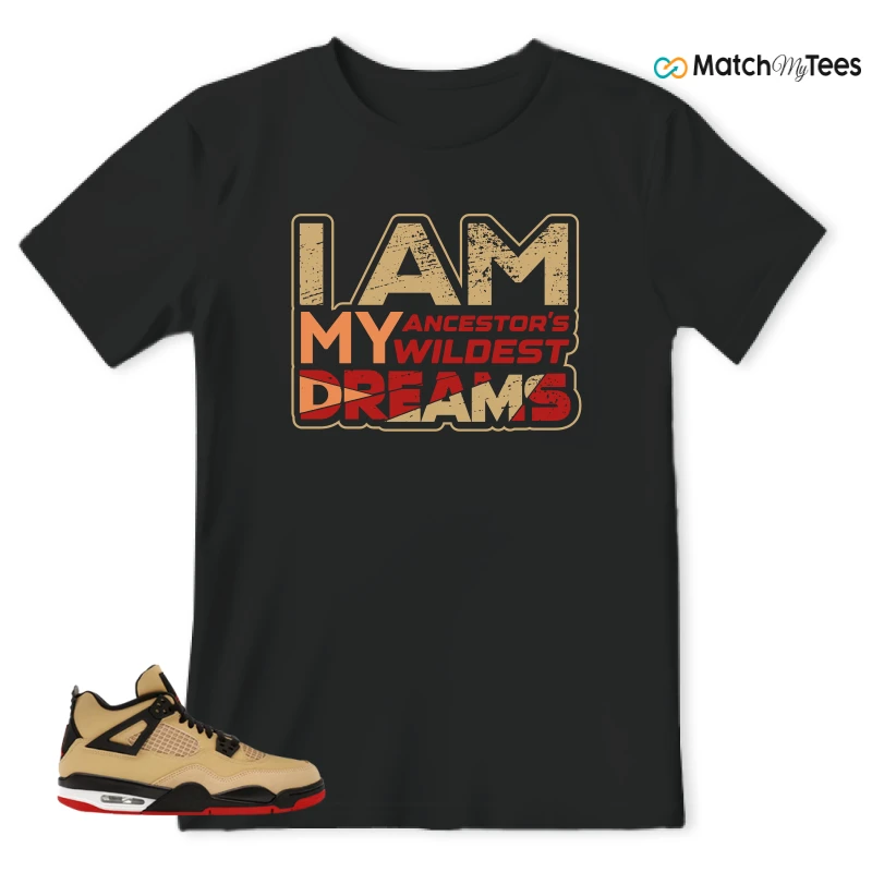 NIKE AIR JORDAN 4 RETRO GS PIZZA SNEAKER Matching Tees t-shirt