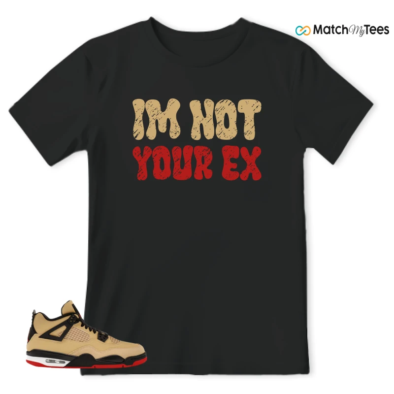 NIKE AIR JORDAN 4 RETRO GS PIZZA SNEAKER Matching Tees t-shirt