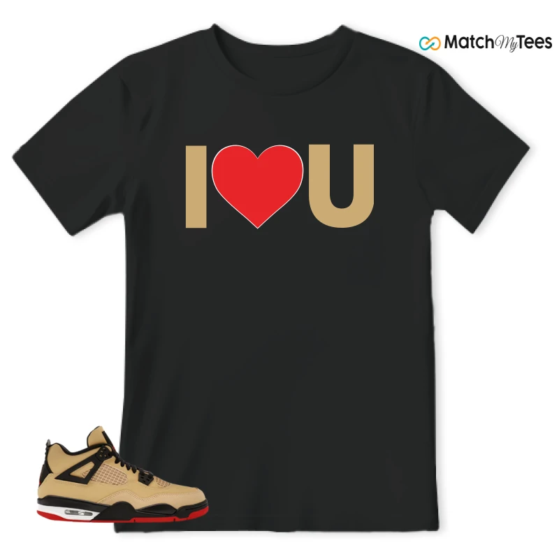 NIKE AIR JORDAN 4 RETRO GS PIZZA SNEAKER Matching Tees t-shirt