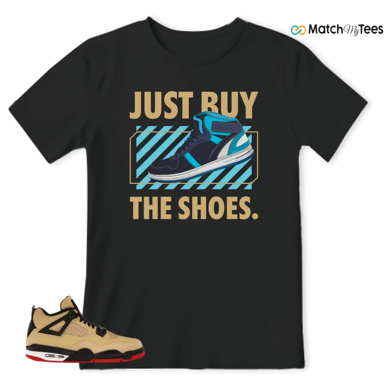 NIKE AIR JORDAN 4 RETRO GS PIZZA SNEAKER Matching Tees t-shirt