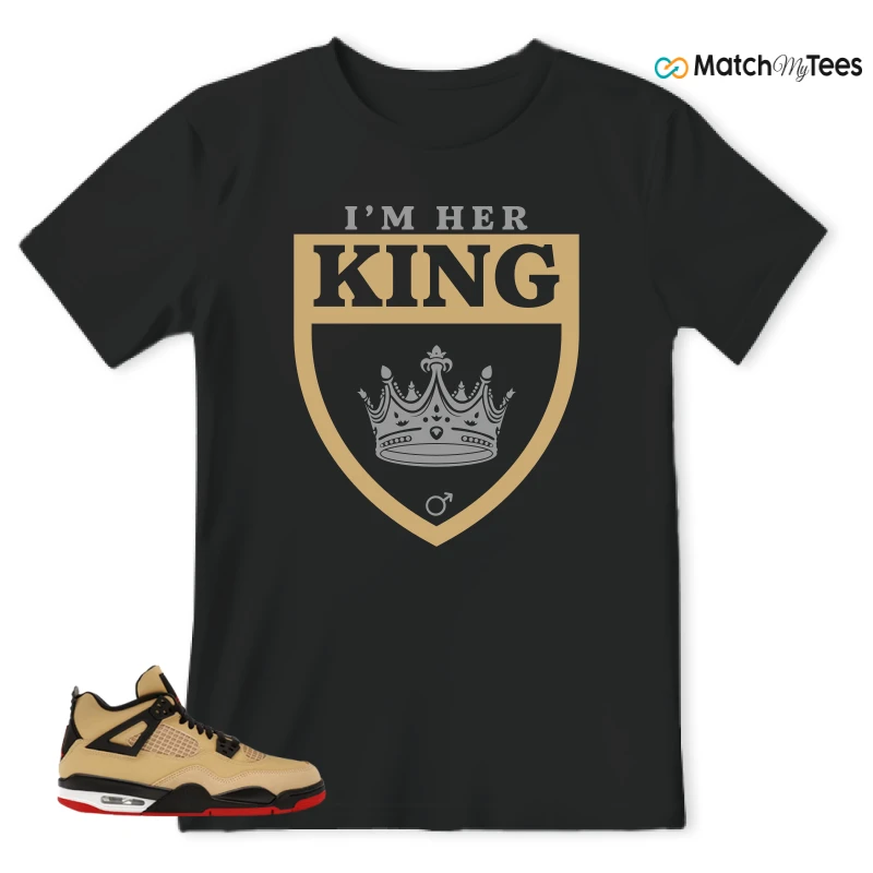 NIKE AIR JORDAN 4 RETRO GS PIZZA SNEAKER Matching Tees t-shirt