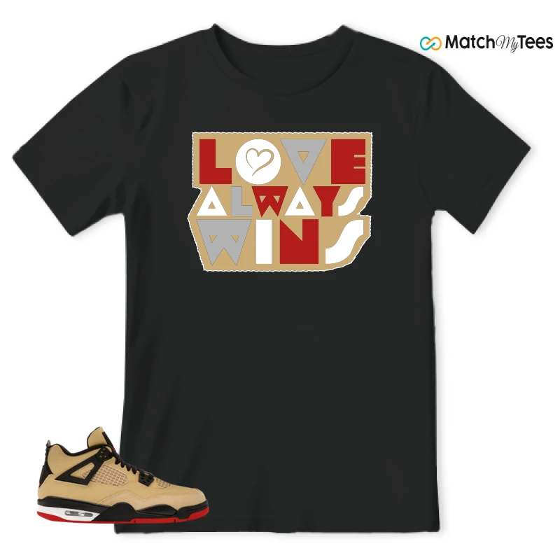 NIKE AIR JORDAN 4 RETRO GS PIZZA SNEAKER Matching Tees t-shirt
