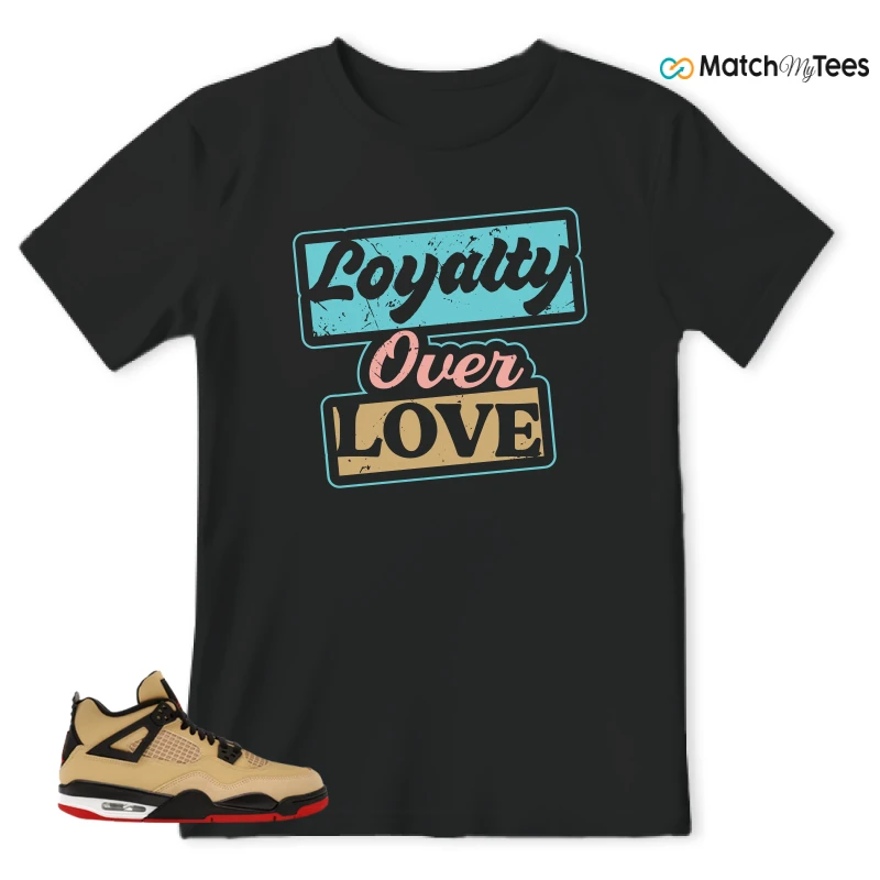 NIKE AIR JORDAN 4 RETRO GS PIZZA SNEAKER Matching Tees t-shirt