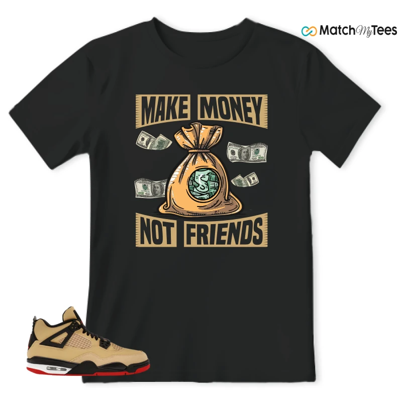 NIKE AIR JORDAN 4 RETRO GS PIZZA SNEAKER Matching Tees t-shirt