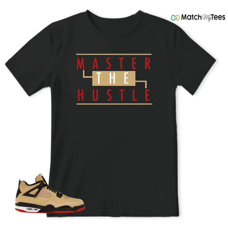 NIKE AIR JORDAN 4 RETRO GS PIZZA SNEAKER Matching Tees t-shirt