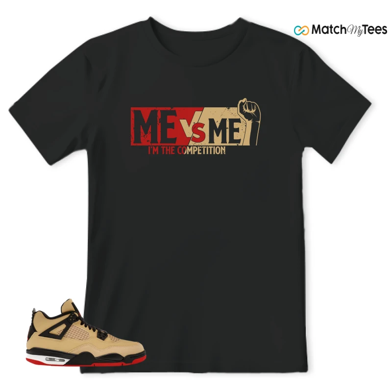 NIKE AIR JORDAN 4 RETRO GS PIZZA SNEAKER Matching Tees t-shirt