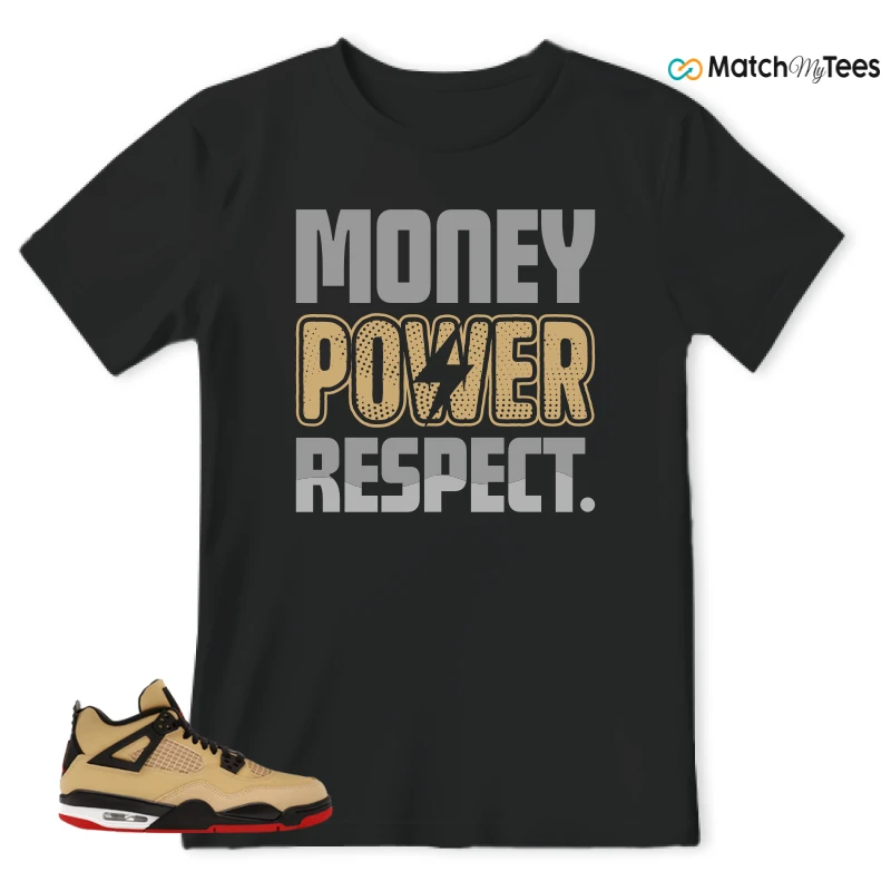 NIKE AIR JORDAN 4 RETRO GS PIZZA SNEAKER Matching Tees t-shirt