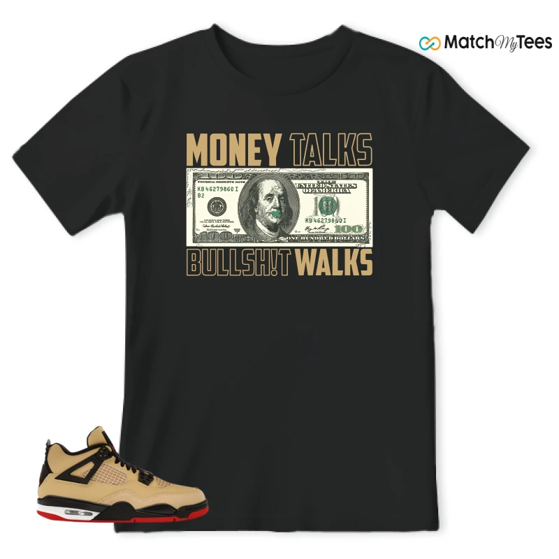 NIKE AIR JORDAN 4 RETRO GS PIZZA SNEAKER Matching Tees t-shirt