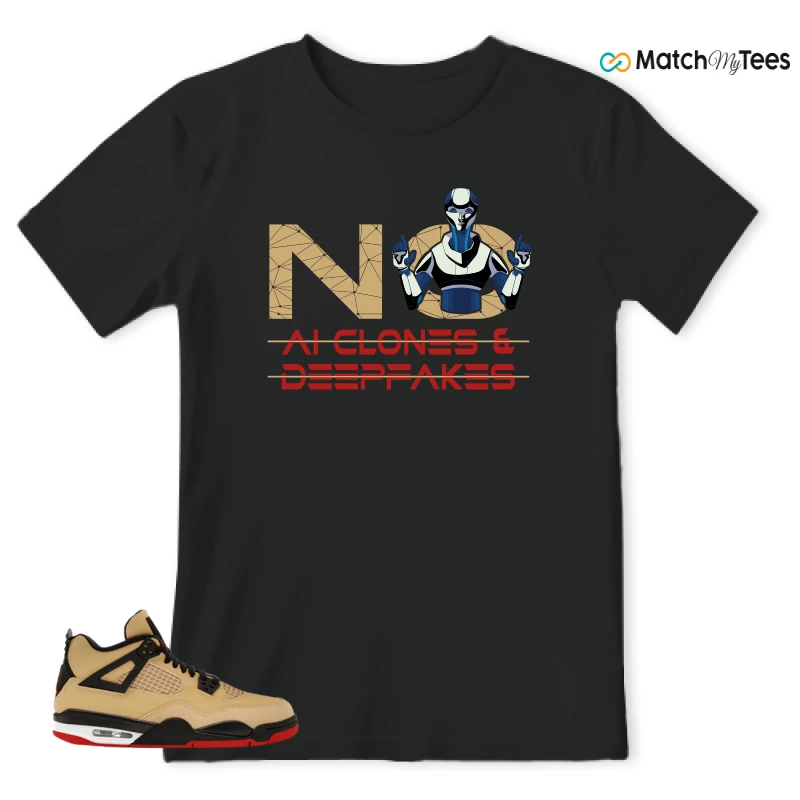 NIKE AIR JORDAN 4 RETRO GS PIZZA SNEAKER Matching Tees t-shirt
