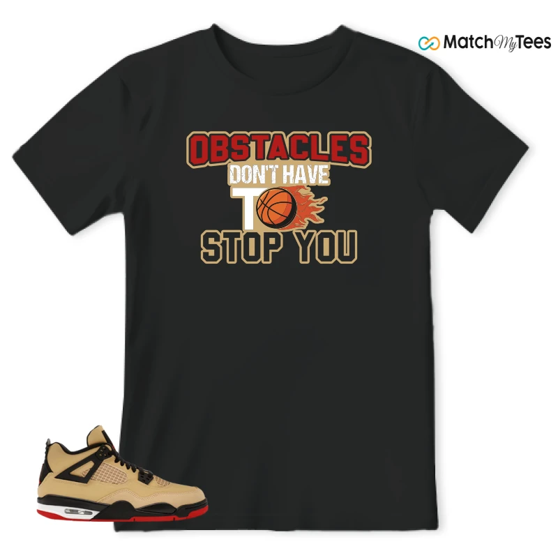 NIKE AIR JORDAN 4 RETRO GS PIZZA SNEAKER Matching Tees t-shirt