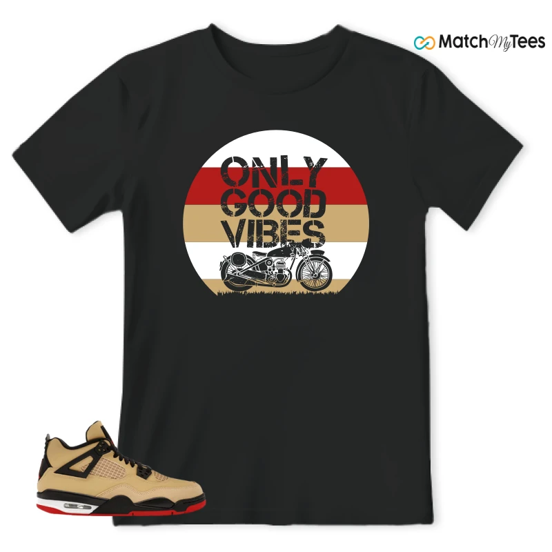 NIKE AIR JORDAN 4 RETRO GS PIZZA SNEAKER Matching Tees t-shirt