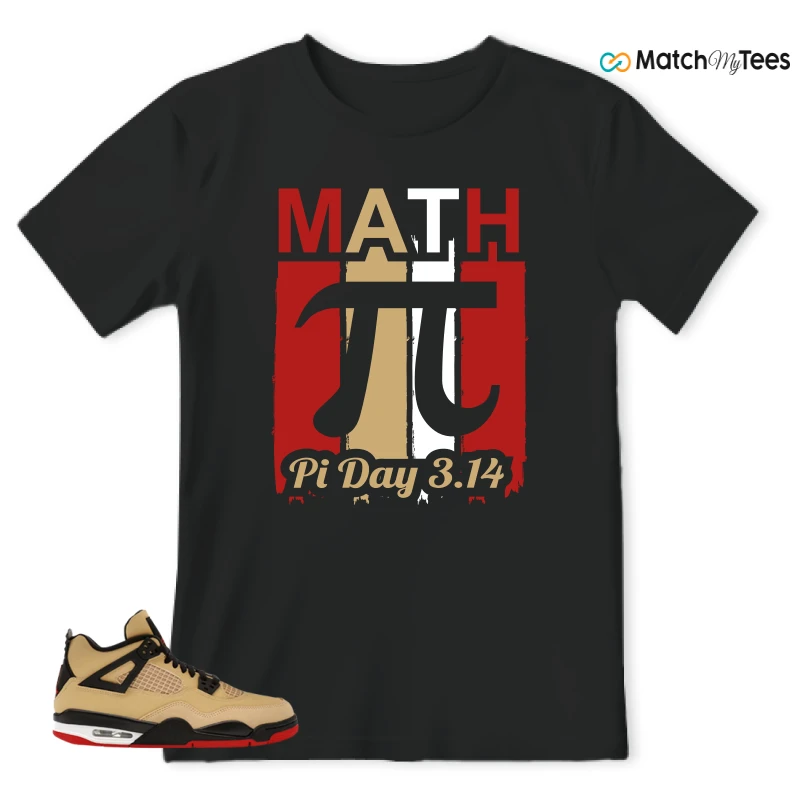 NIKE AIR JORDAN 4 RETRO GS PIZZA SNEAKER Matching Tees t-shirt