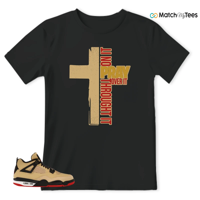 NIKE AIR JORDAN 4 RETRO GS PIZZA SNEAKER Matching Tees t-shirt