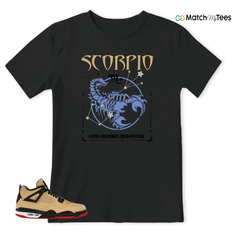 NIKE AIR JORDAN 4 RETRO GS PIZZA SNEAKER Matching Tees t-shirt