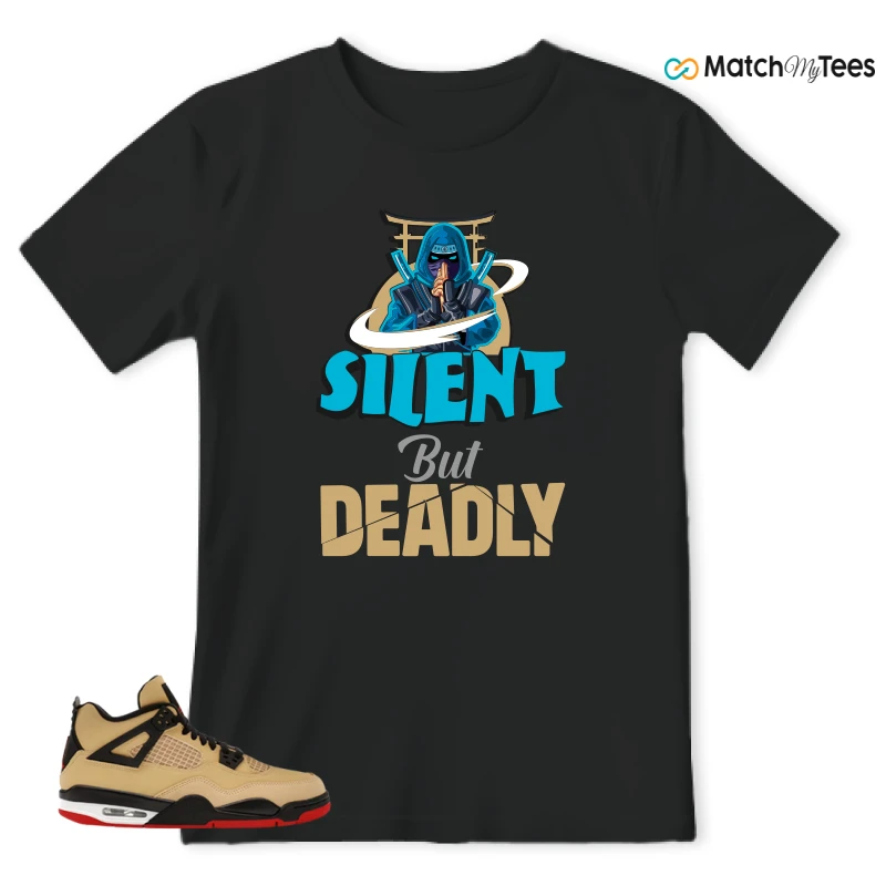 NIKE AIR JORDAN 4 RETRO GS PIZZA SNEAKER Matching Tees t-shirt