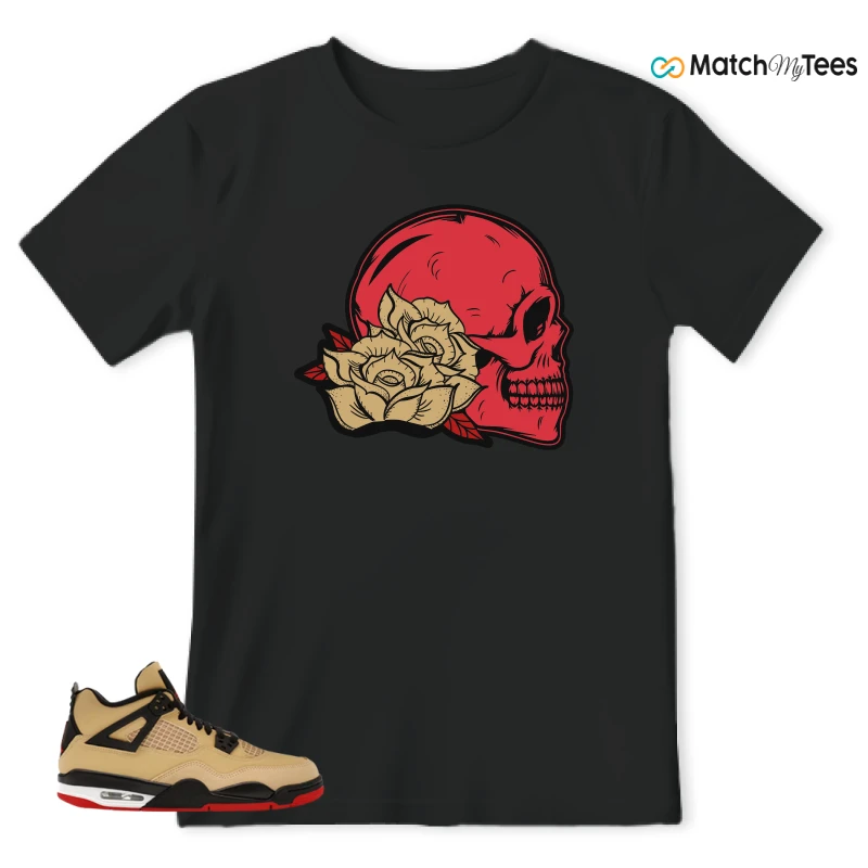 NIKE AIR JORDAN 4 RETRO GS PIZZA SNEAKER Matching Tees t-shirt
