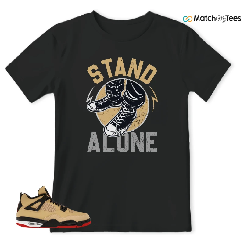 NIKE AIR JORDAN 4 RETRO GS PIZZA SNEAKER Matching Tees t-shirt