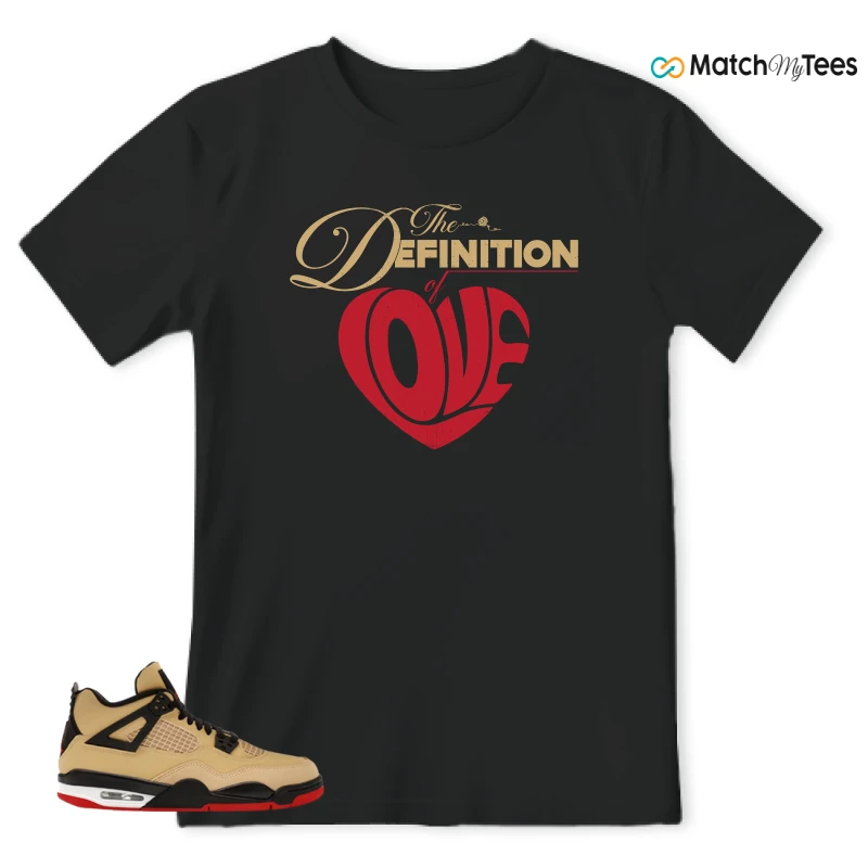 NIKE AIR JORDAN 4 RETRO GS PIZZA SNEAKER Matching Tees t-shirt