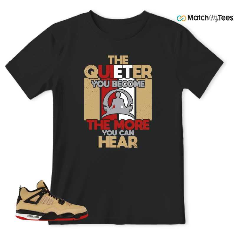 NIKE AIR JORDAN 4 RETRO GS PIZZA SNEAKER Matching Tees t-shirt