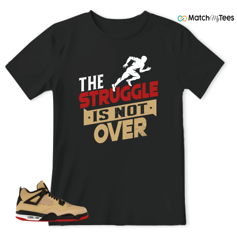 NIKE AIR JORDAN 4 RETRO GS PIZZA SNEAKER Matching Tees t-shirt