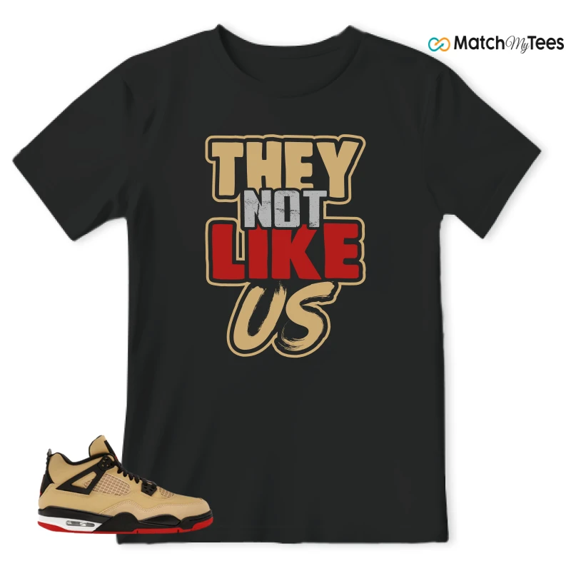 NIKE AIR JORDAN 4 RETRO GS PIZZA SNEAKER Matching Tees t-shirt