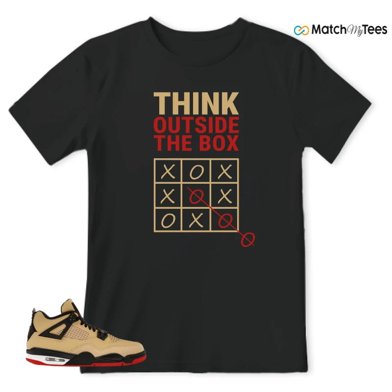 NIKE AIR JORDAN 4 RETRO GS PIZZA SNEAKER Matching Tees t-shirt