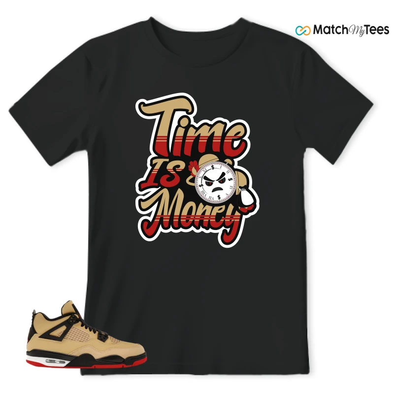 NIKE AIR JORDAN 4 RETRO GS PIZZA SNEAKER Matching Tees t-shirt
