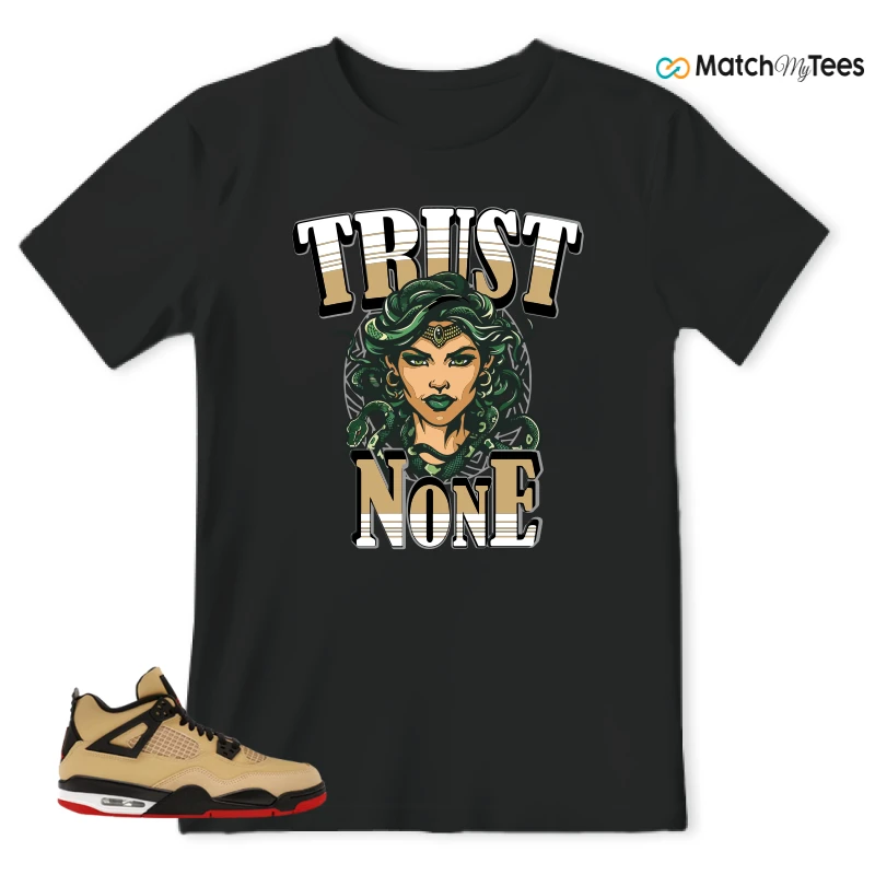 NIKE AIR JORDAN 4 RETRO GS PIZZA SNEAKER Matching Tees t-shirt