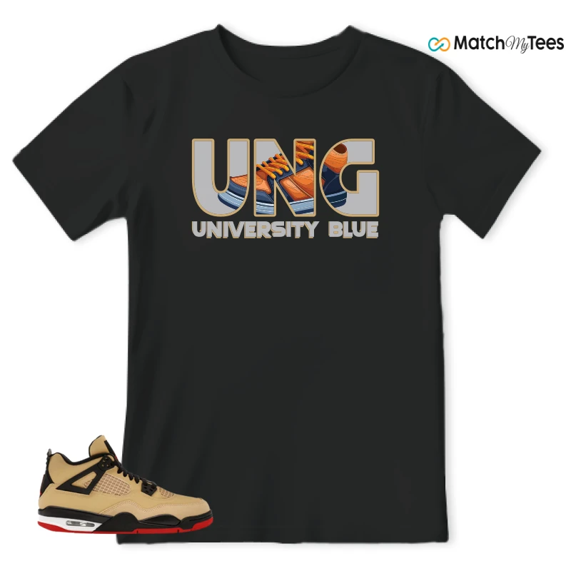 NIKE AIR JORDAN 4 RETRO GS PIZZA SNEAKER Matching Tees t-shirt