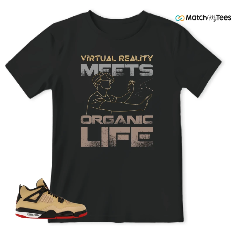 NIKE AIR JORDAN 4 RETRO GS PIZZA SNEAKER Matching Tees t-shirt