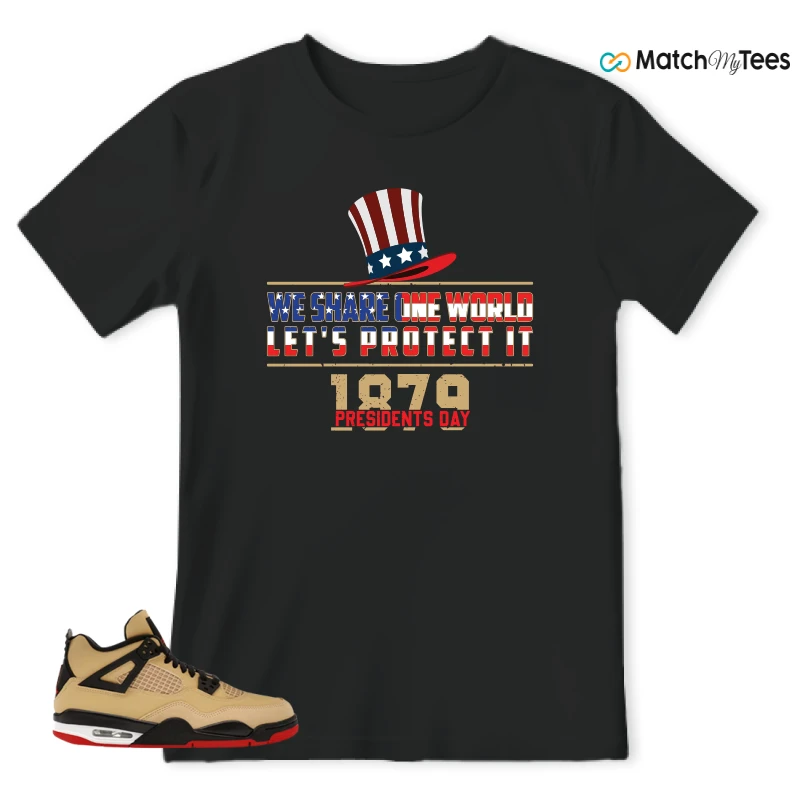 NIKE AIR JORDAN 4 RETRO GS PIZZA SNEAKER Matching Tees t-shirt