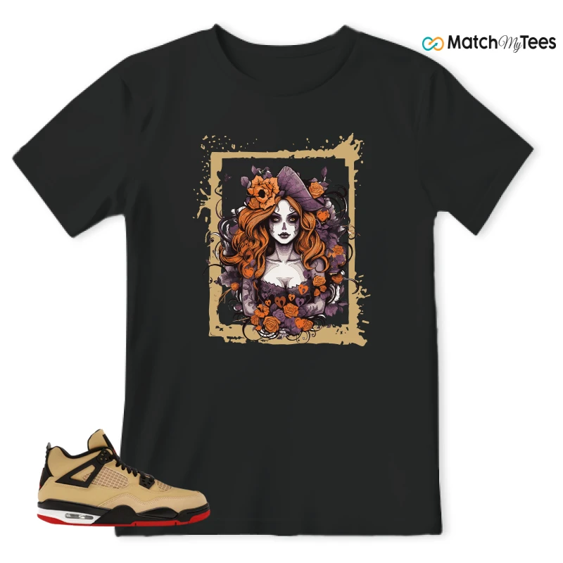 NIKE AIR JORDAN 4 RETRO GS PIZZA SNEAKER Matching Tees t-shirt