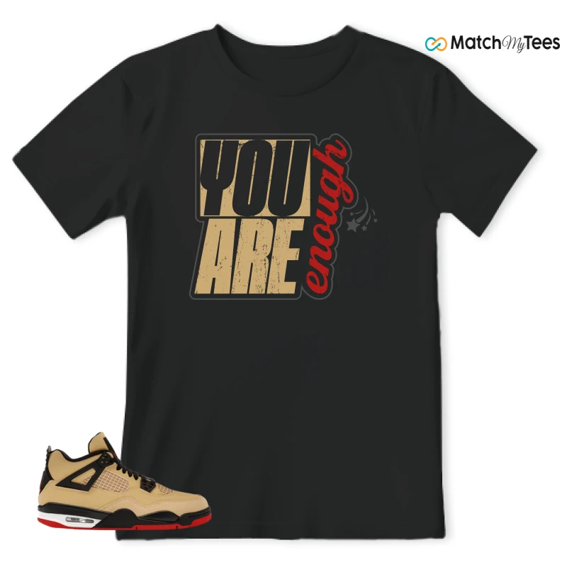 NIKE AIR JORDAN 4 RETRO GS PIZZA SNEAKER Matching Tees t-shirt