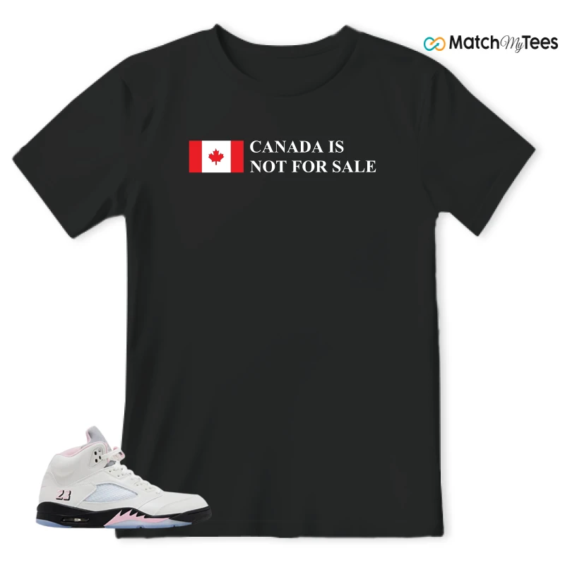 NIKE AIR JORDAN 5 RETRO MEDIUM SOFT PINK SNEAKER Matching Tees t-shirt
