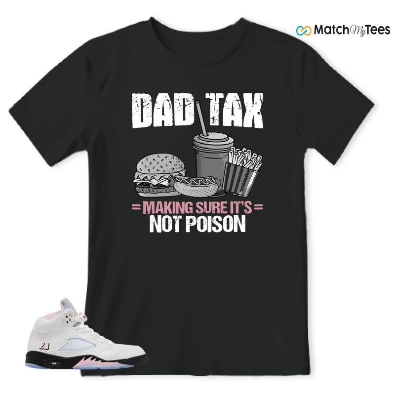 NIKE AIR JORDAN 5 RETRO MEDIUM SOFT PINK SNEAKER Matching Tees t-shirt