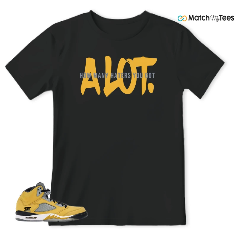 NIKE AIR JORDAN 5 TOKYO 23 SNEAKER Matching Tees t-shirt