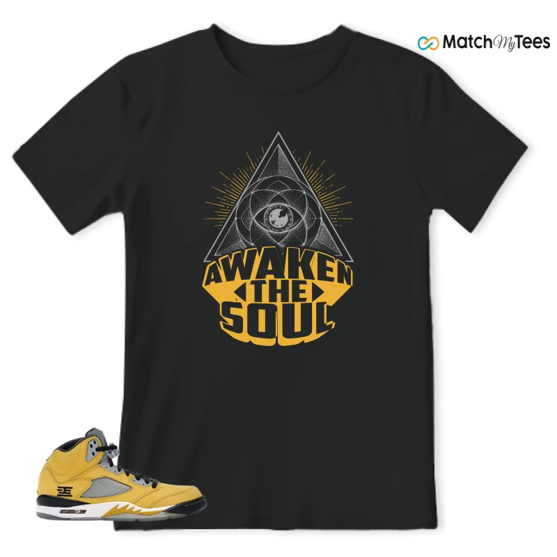 NIKE AIR JORDAN 5 TOKYO 23 SNEAKER Matching Tees t-shirt