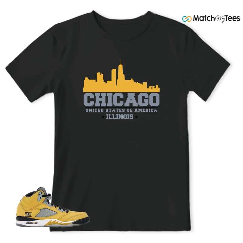 NIKE AIR JORDAN 5 TOKYO 23 SNEAKER Matching Tees t-shirt