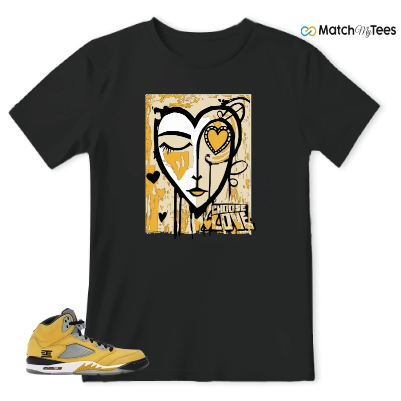 NIKE AIR JORDAN 5 TOKYO 23 SNEAKER Matching Tees t-shirt
