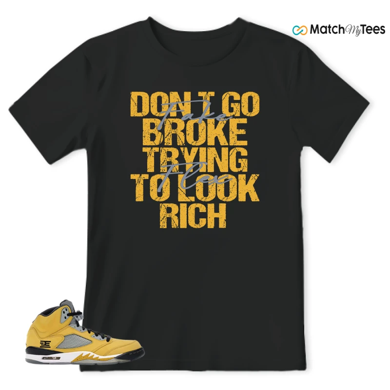 NIKE AIR JORDAN 5 TOKYO 23 SNEAKER Matching Tees t-shirt