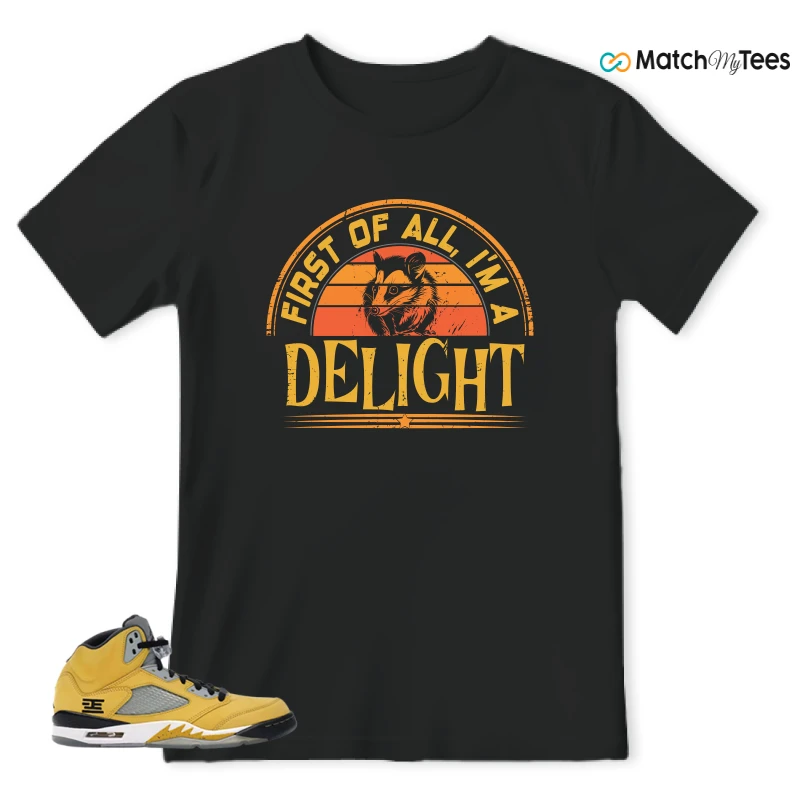 NIKE AIR JORDAN 5 TOKYO 23 SNEAKER Matching Tees t-shirt
