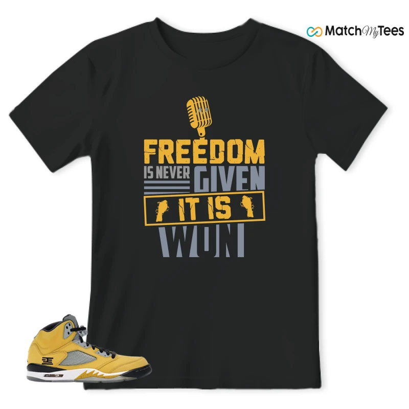NIKE AIR JORDAN 5 TOKYO 23 SNEAKER Matching Tees t-shirt
