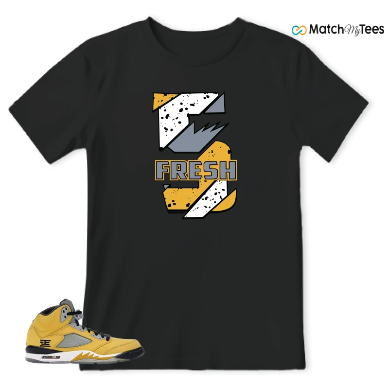NIKE AIR JORDAN 5 TOKYO 23 SNEAKER Matching Tees t-shirt