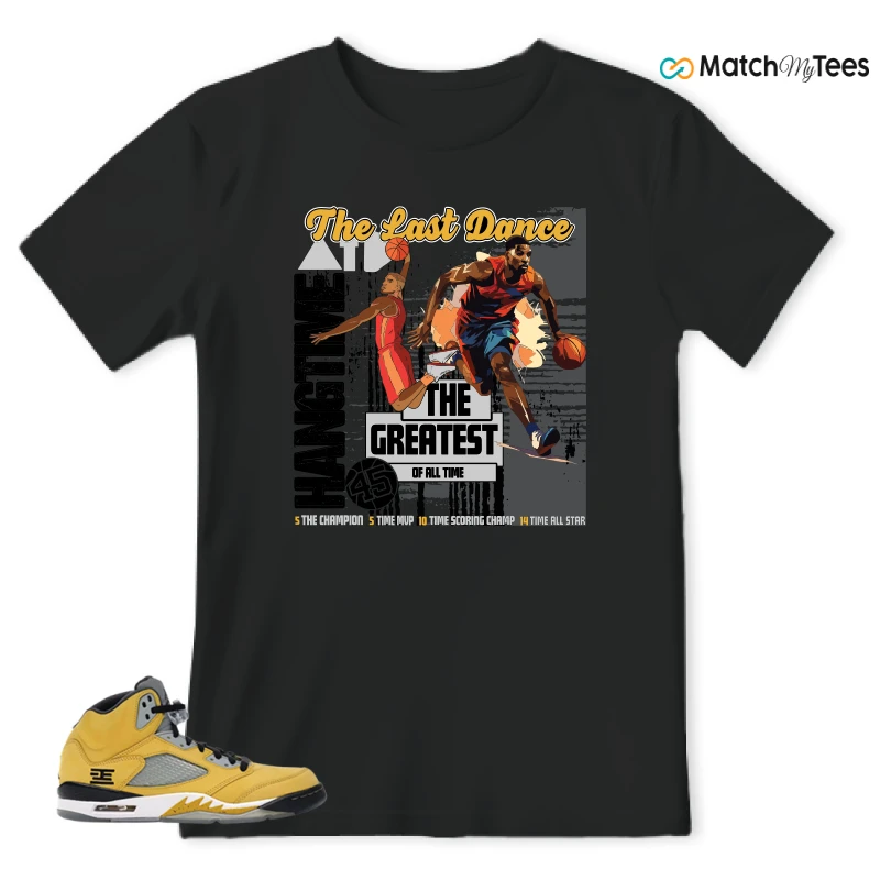 NIKE AIR JORDAN 5 TOKYO 23 SNEAKER Matching Tees t-shirt