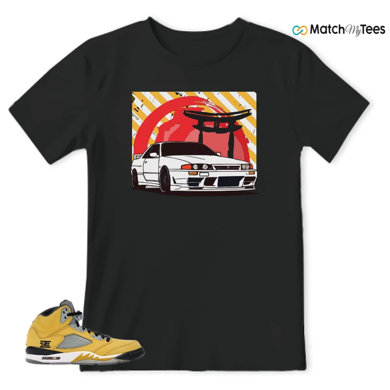 NIKE AIR JORDAN 5 TOKYO 23 SNEAKER Matching Tees t-shirt