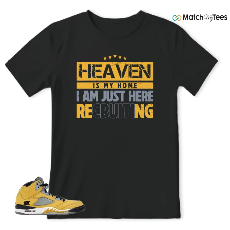 NIKE AIR JORDAN 5 TOKYO 23 SNEAKER Matching Tees t-shirt