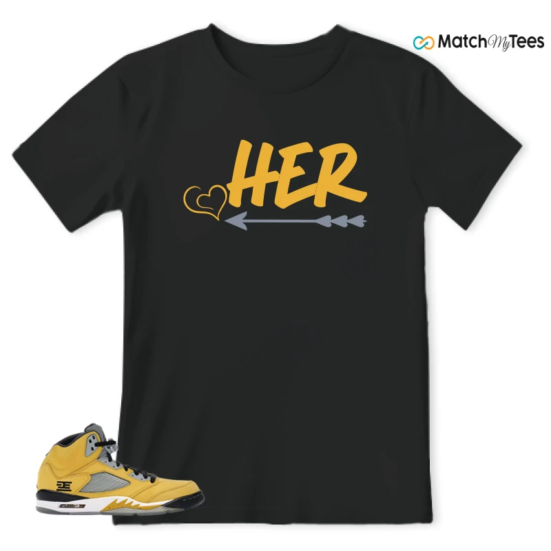 NIKE AIR JORDAN 5 TOKYO 23 SNEAKER Matching Tees t-shirt