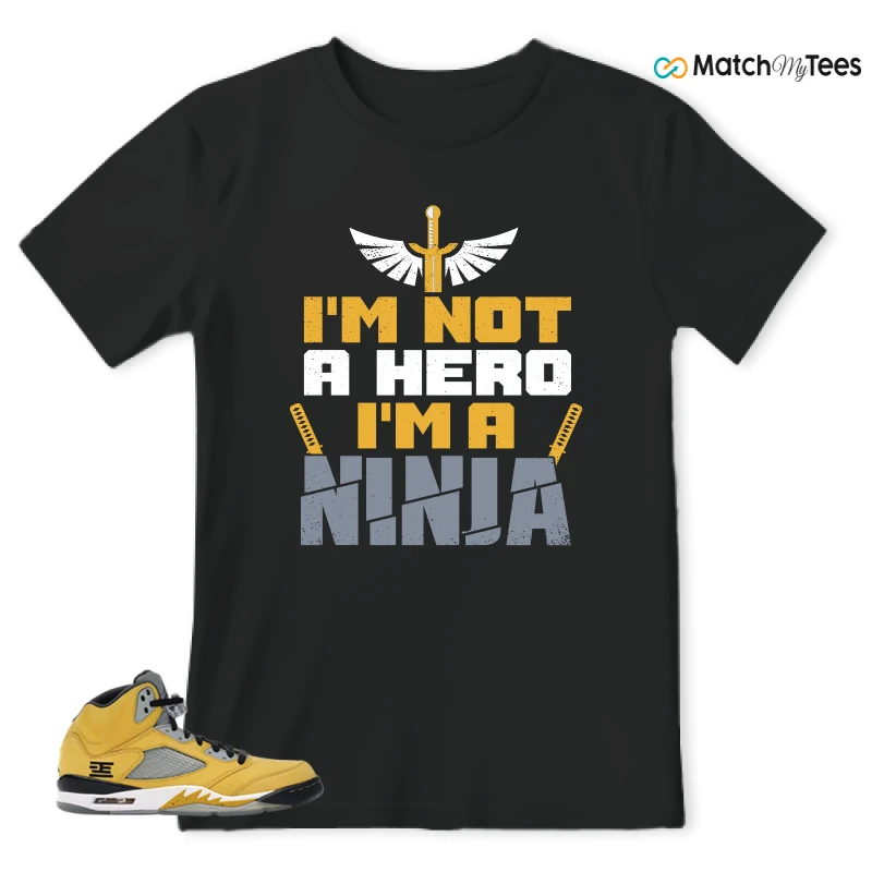 NIKE AIR JORDAN 5 TOKYO 23 SNEAKER Matching Tees t-shirt