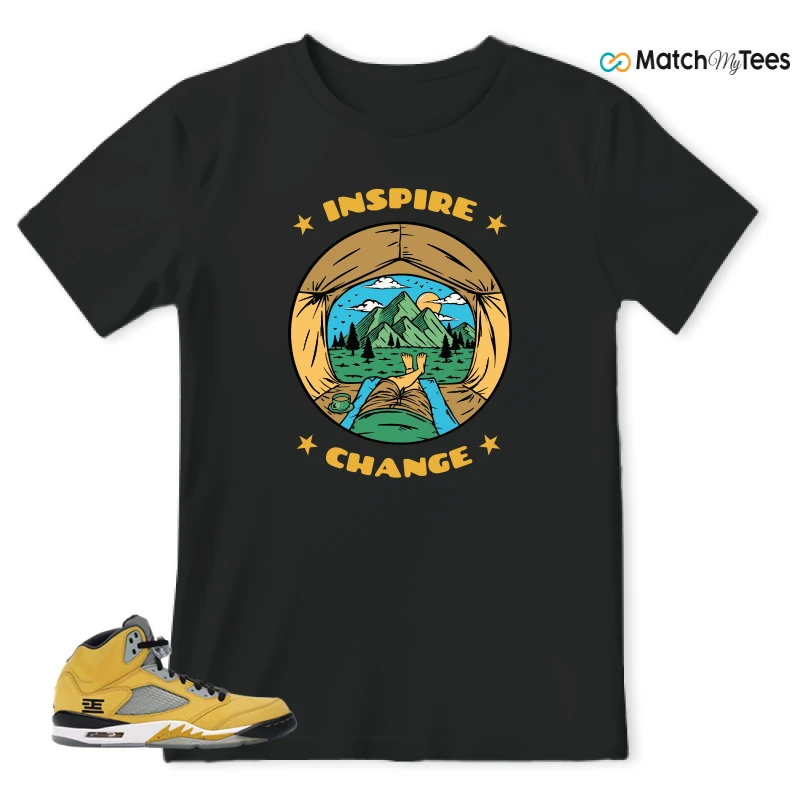 NIKE AIR JORDAN 5 TOKYO 23 SNEAKER Matching Tees t-shirt