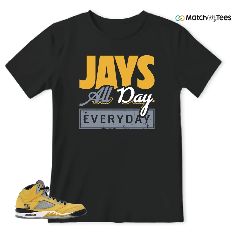 NIKE AIR JORDAN 5 TOKYO 23 SNEAKER Matching Tees t-shirt